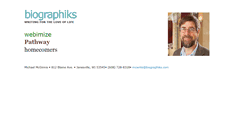 Desktop Screenshot of biographiks.com